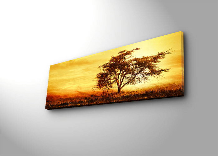 Wallity Cuadro Decorativo en Lienzo Iluminado con LED 30x90 cm Multicolor Wallity Cuadro Decorativo en Lienzo Iluminado con LED 30x90 cm Multicolor